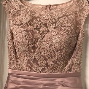 Dusty rose formal Dress